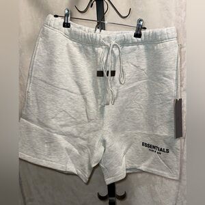 Essentials Fear of God Light Gray Shorts